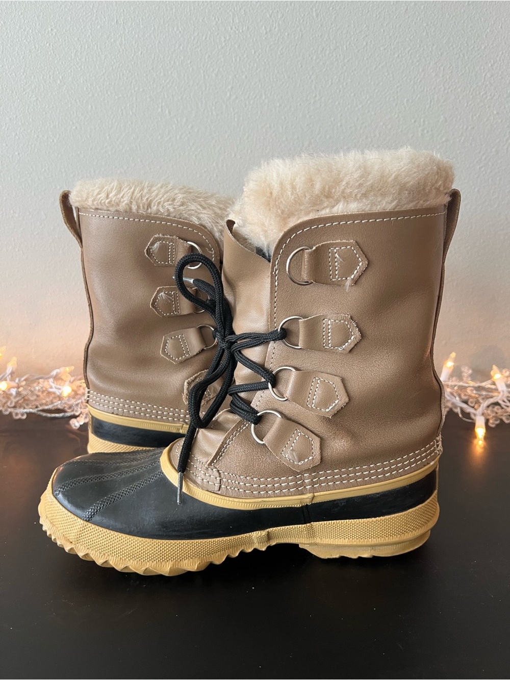 Women's Sorel Manitou Winter Boots Size 7 - Picture 7 of 11